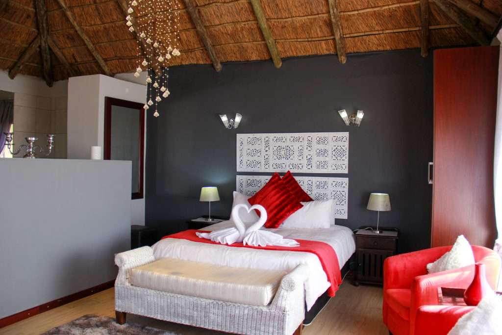 Couples campsite in Parys Self Catering Resort honeymoon suite and destination